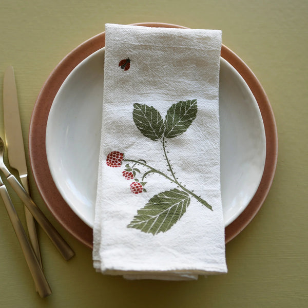 Lady Birds + Brambles Single Napkin