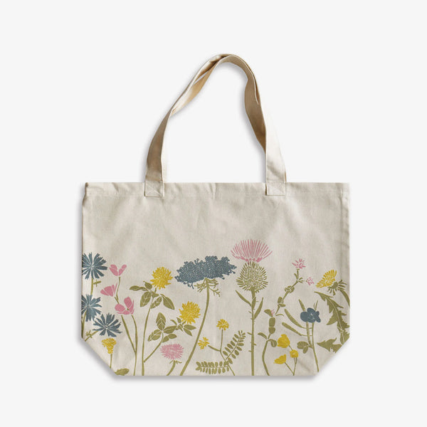 Wildflower Organic Tote Bag