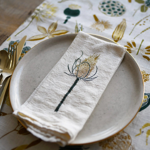 Seed Pods Napkins - Set of 4