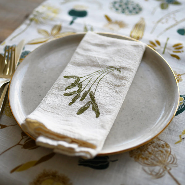 Seed Pods Napkins - Set of 4