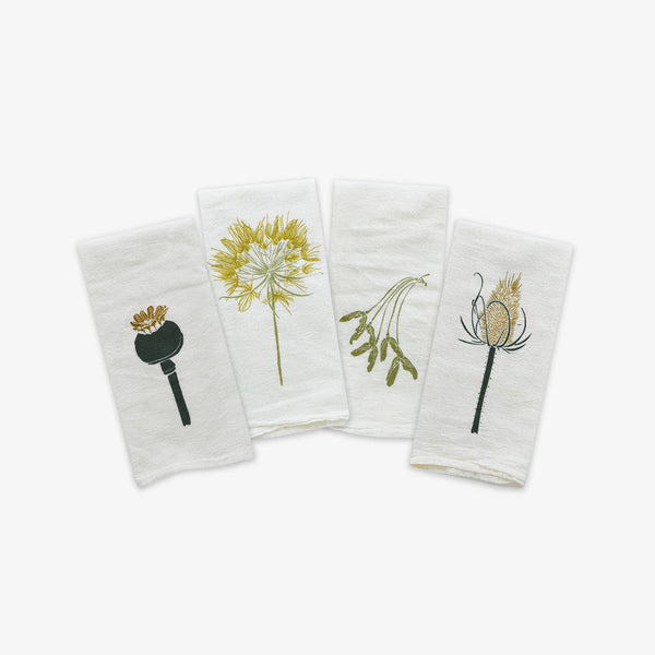 Seed Pods Napkins - Set of 4