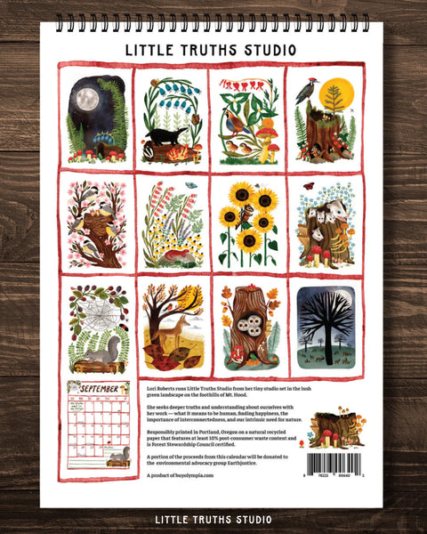Woodland Magic | 2026 Wall Calendar