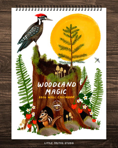 Woodland Magic | 2026 Wall Calendar
