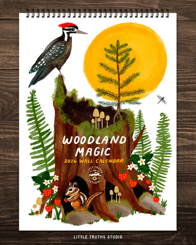 Woodland Magic | 2026 Wall Calendar