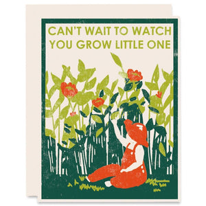 Watch You Grow New Baby | Single Card