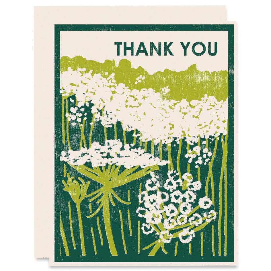 Queen Anne's Lace Thank You Card | Boxed Set of 6
