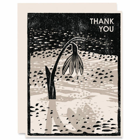 Thank You (Snow Drop) | Single Card