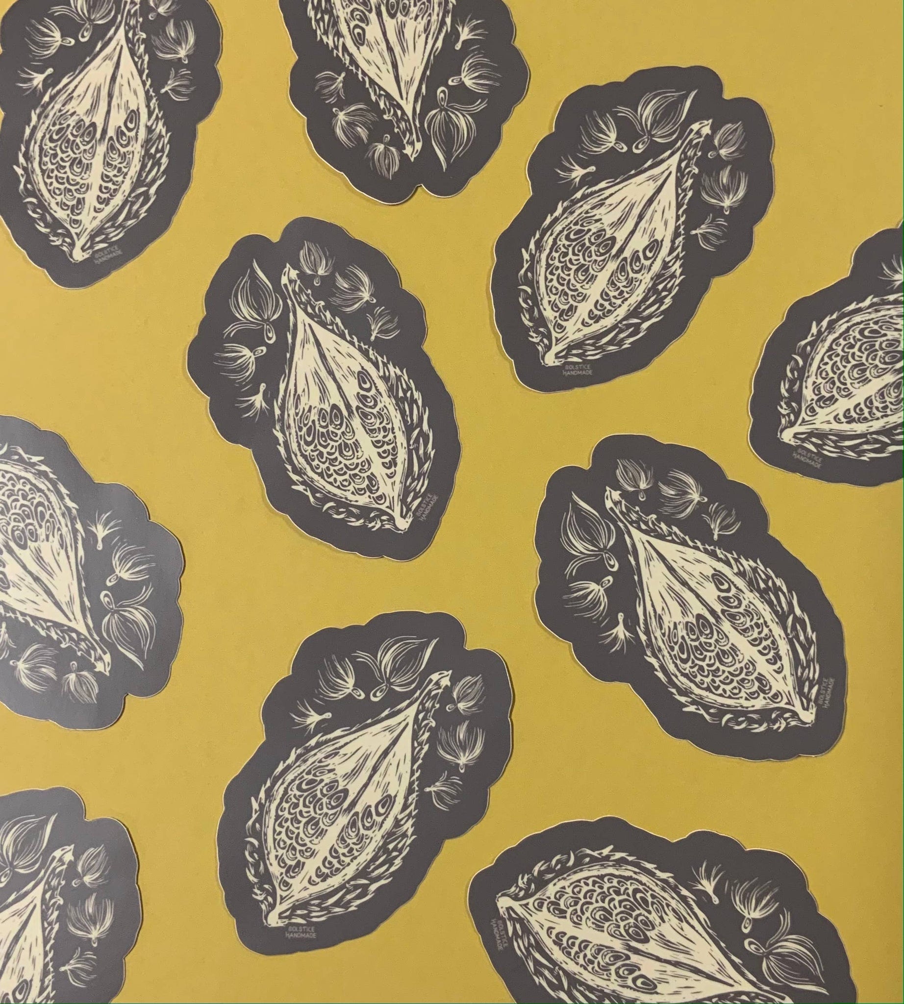 Milkweed Sticker