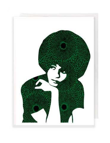 Angela Davis Greeting Card