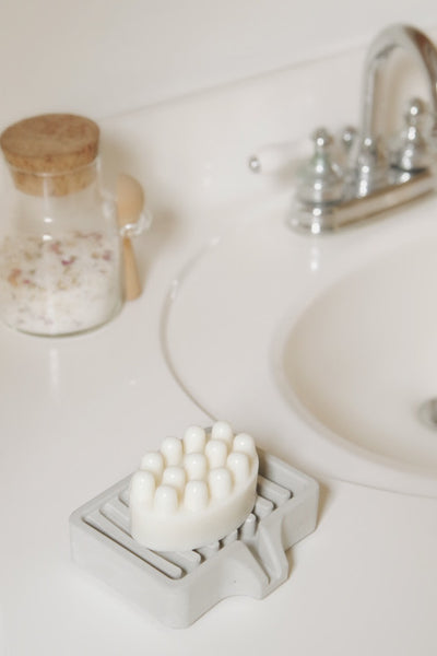 Concrete Soap Dish (with spout)