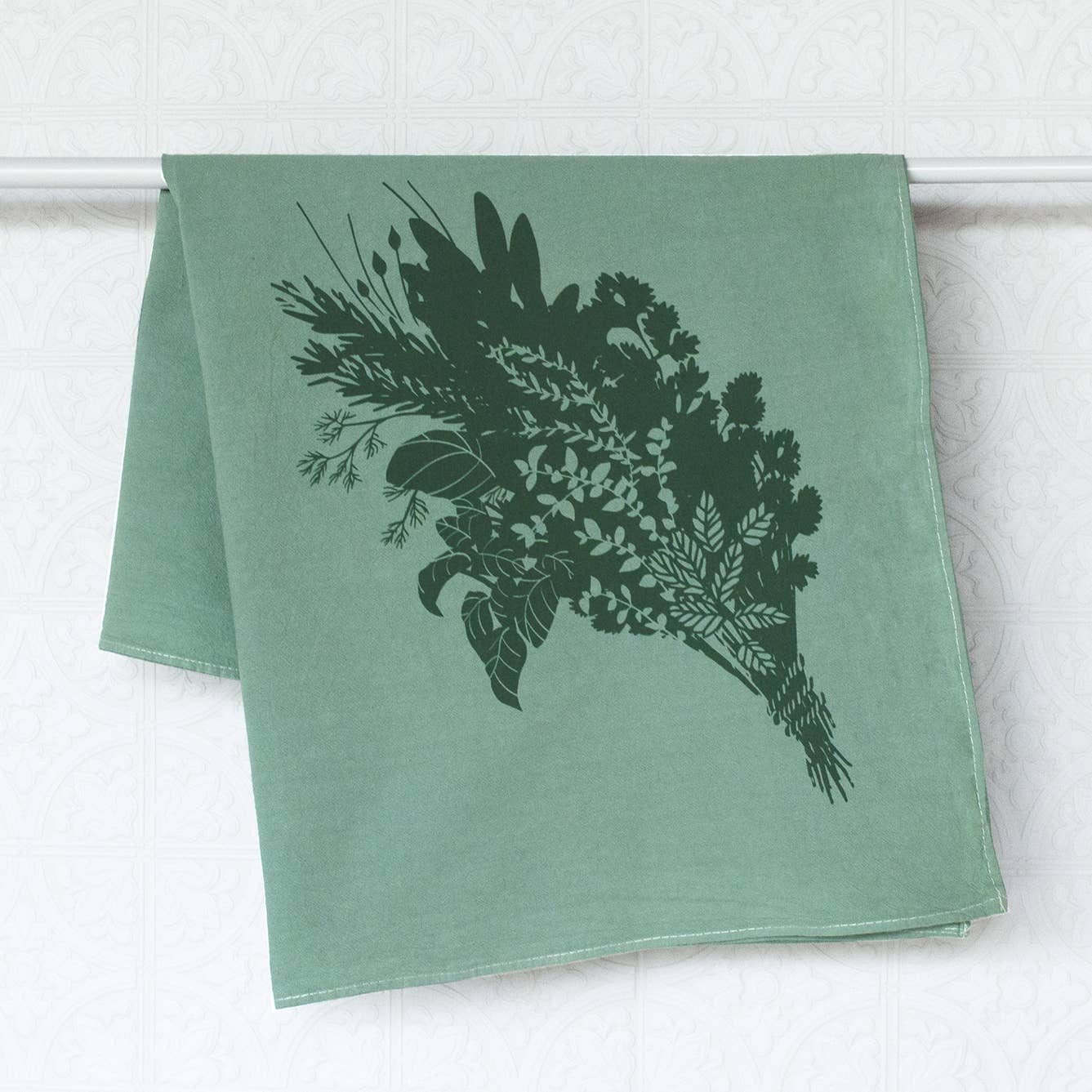 Fresh Herbs Generous Kitchen Towel