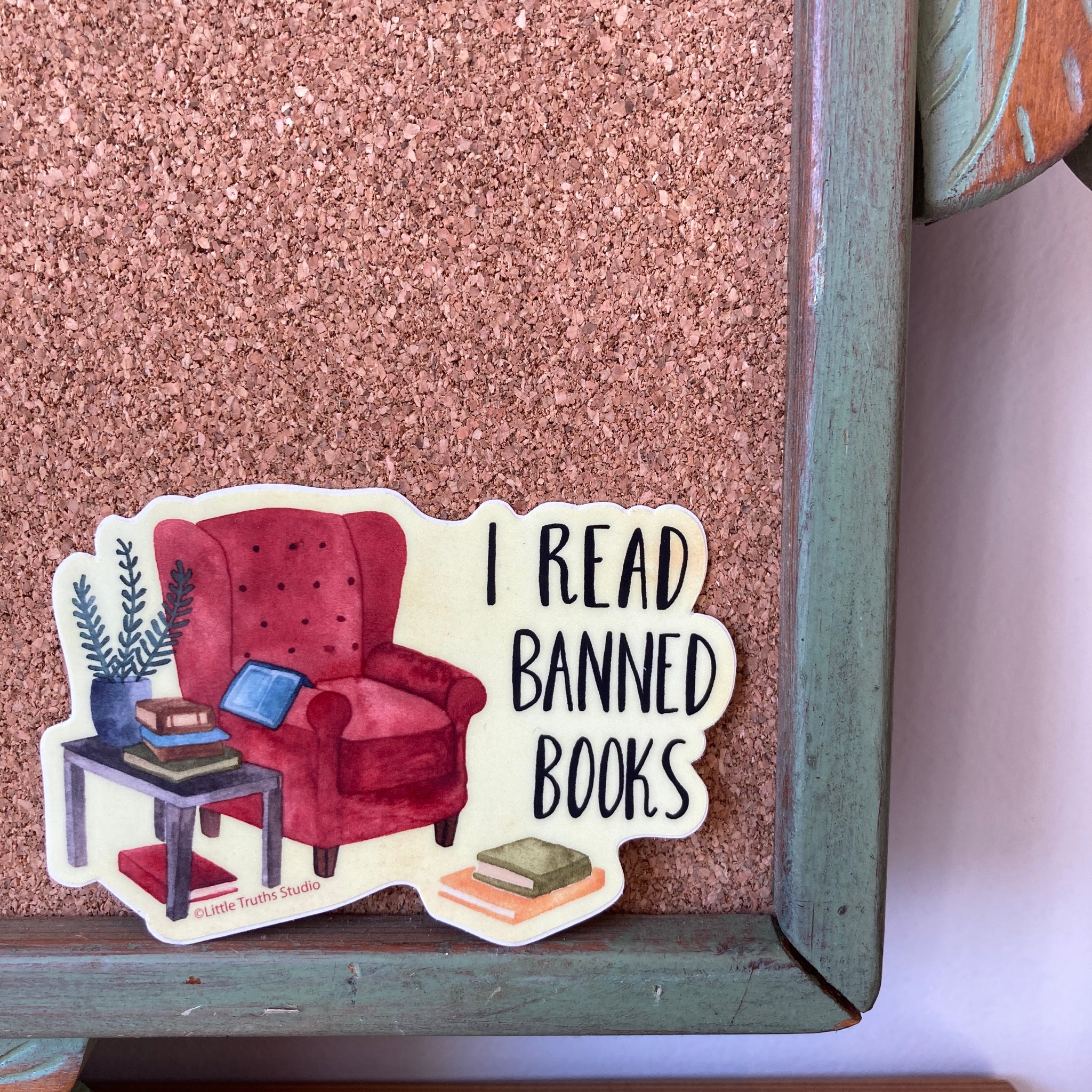 I Read Banned Books | Sticker