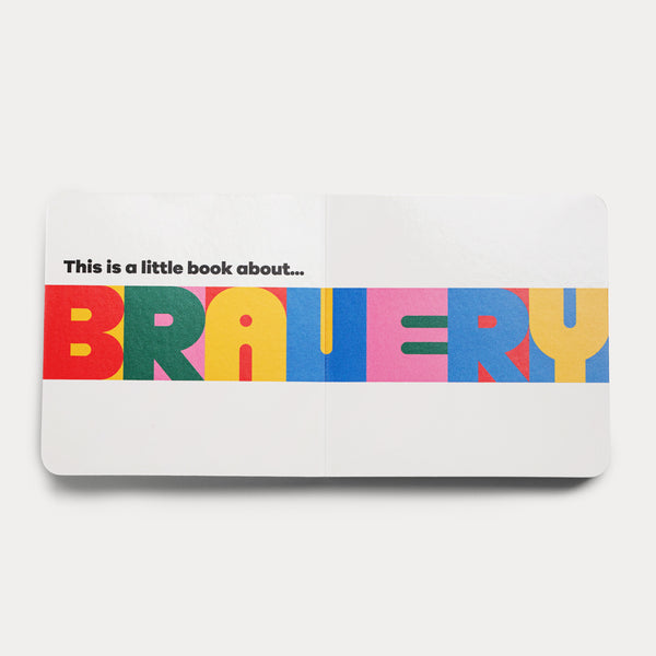 A Little Book About Bravery | Board Book