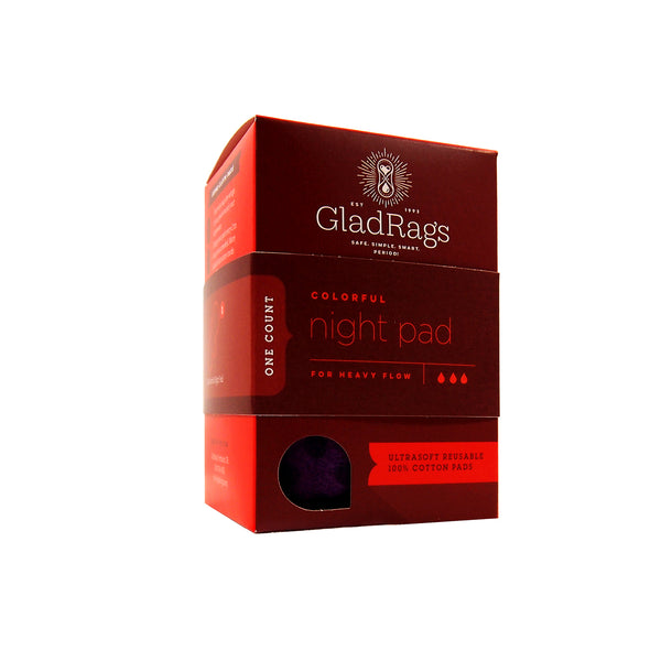 Reusable Menstrual Pads | Colorful Night Pad 1-Pack
