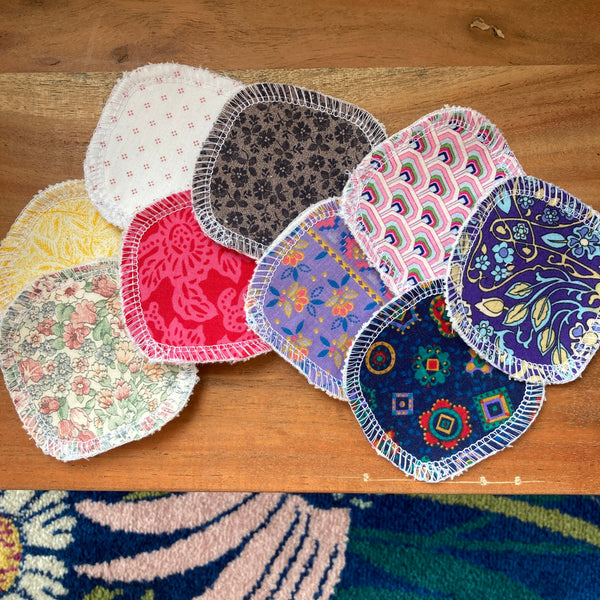 Cotton Rounds | Reusable on Printed Fabric