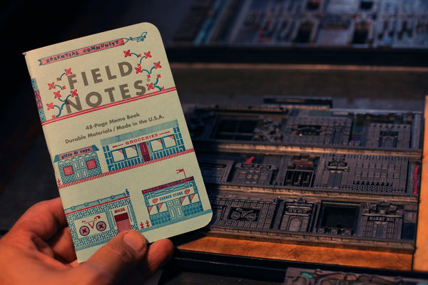 United States of LETTERPRESS - Pack C | Field Notes Memo Book