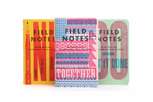 United States of LETTERPRESS - Pack B | Field Notes Memo Book