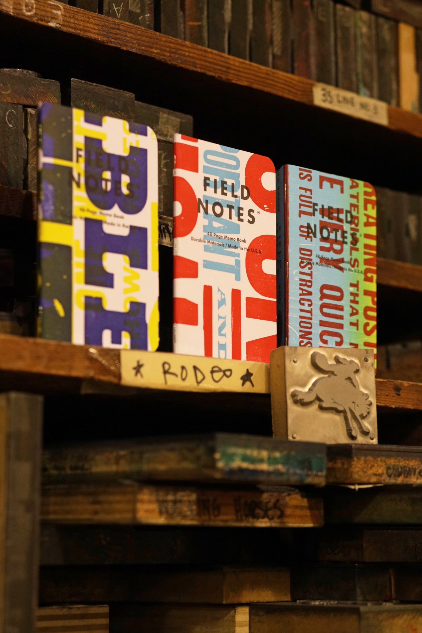 Hatch Show Print | Field Notes Memo Book