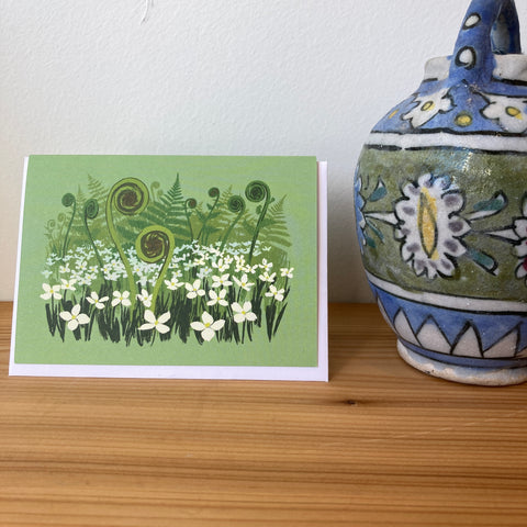 Fiddlehead Fern Single Card