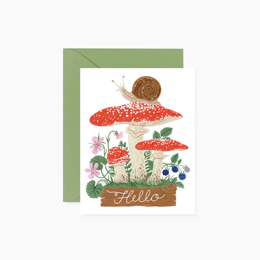 Hello Snail | Single Card