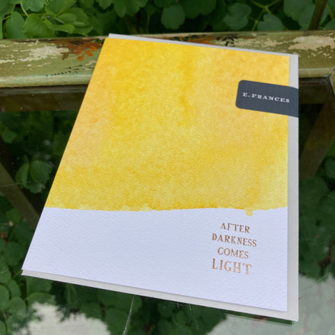 After Darkness Comes Light