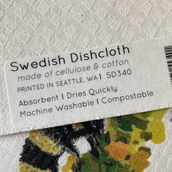 Swedish Dishcloth | Plants and Flowers Collection