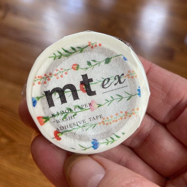 Flower Line EX Series MT Washi Tape