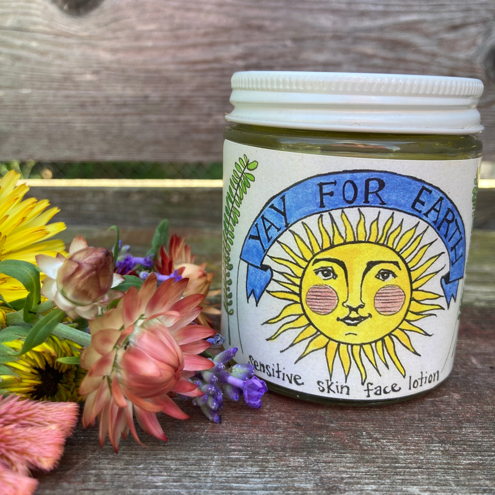 YAY FOR EARTH | Sensitive Skin Face Lotion – Pink Moon Goods