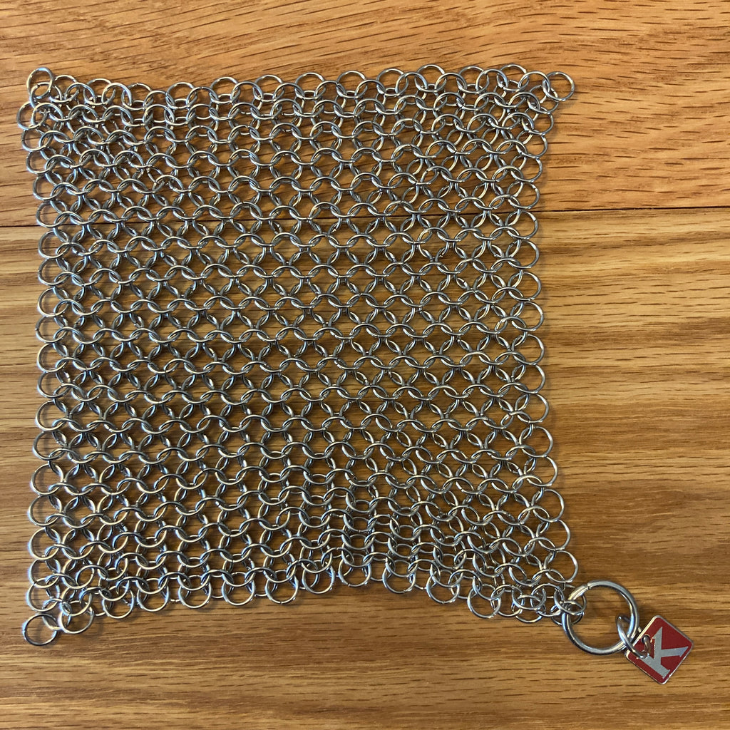 Chainmail Scrubber W/key Ring