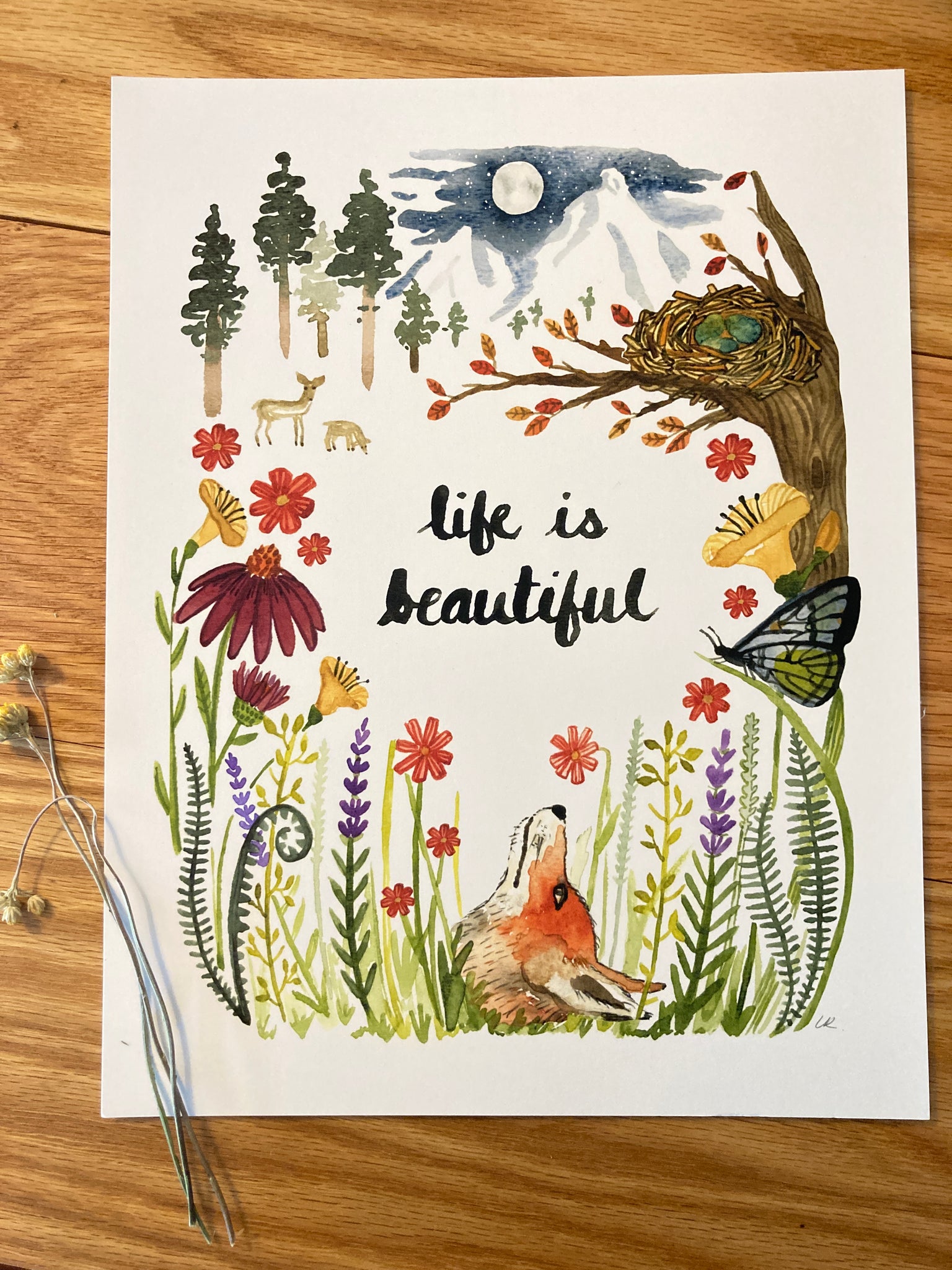 Life is Beautiful | Archival Art Print