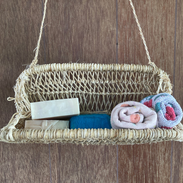 Mini Nenes Handmade Tree Bark Hanging Basket