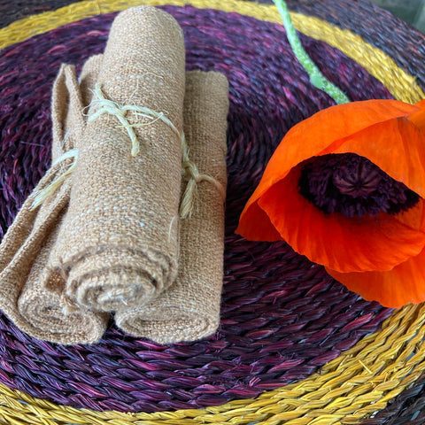 Handspun Organic Coyuchi Cotton Face Cloth