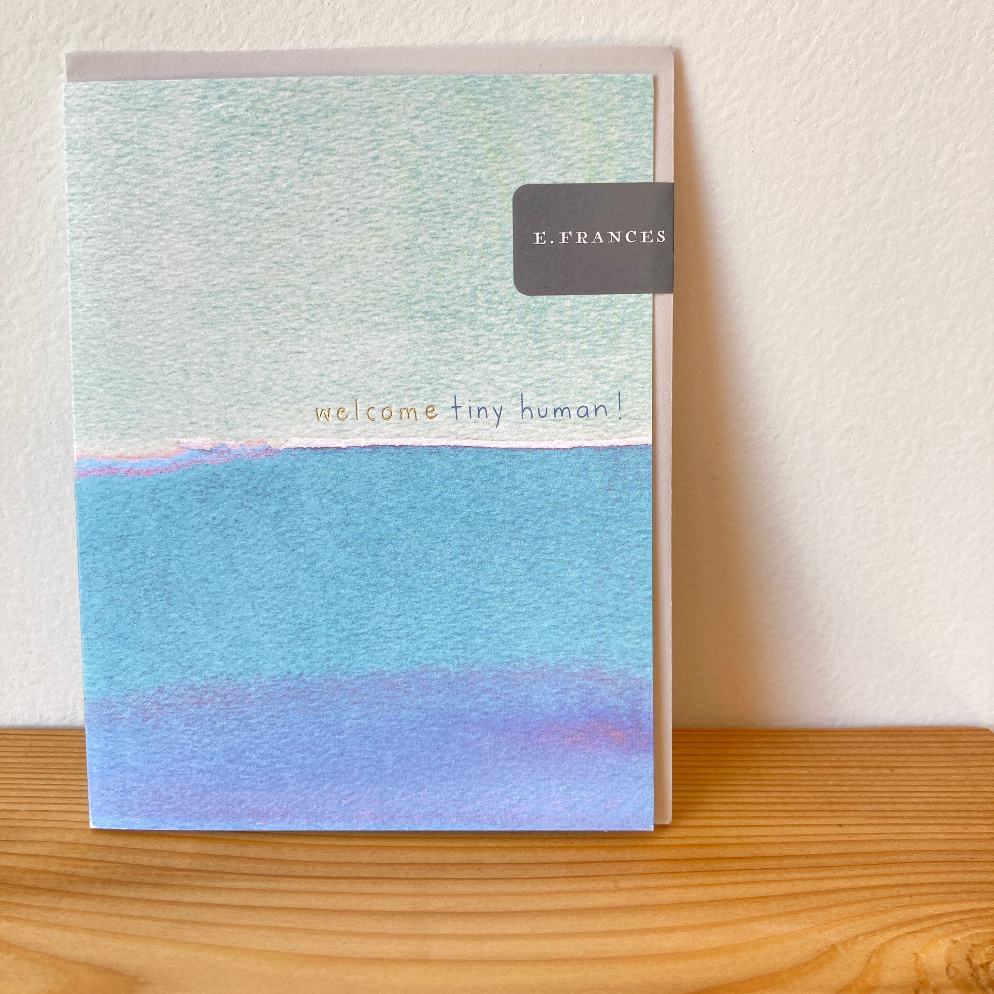 Welcome Tiny Human Single Card