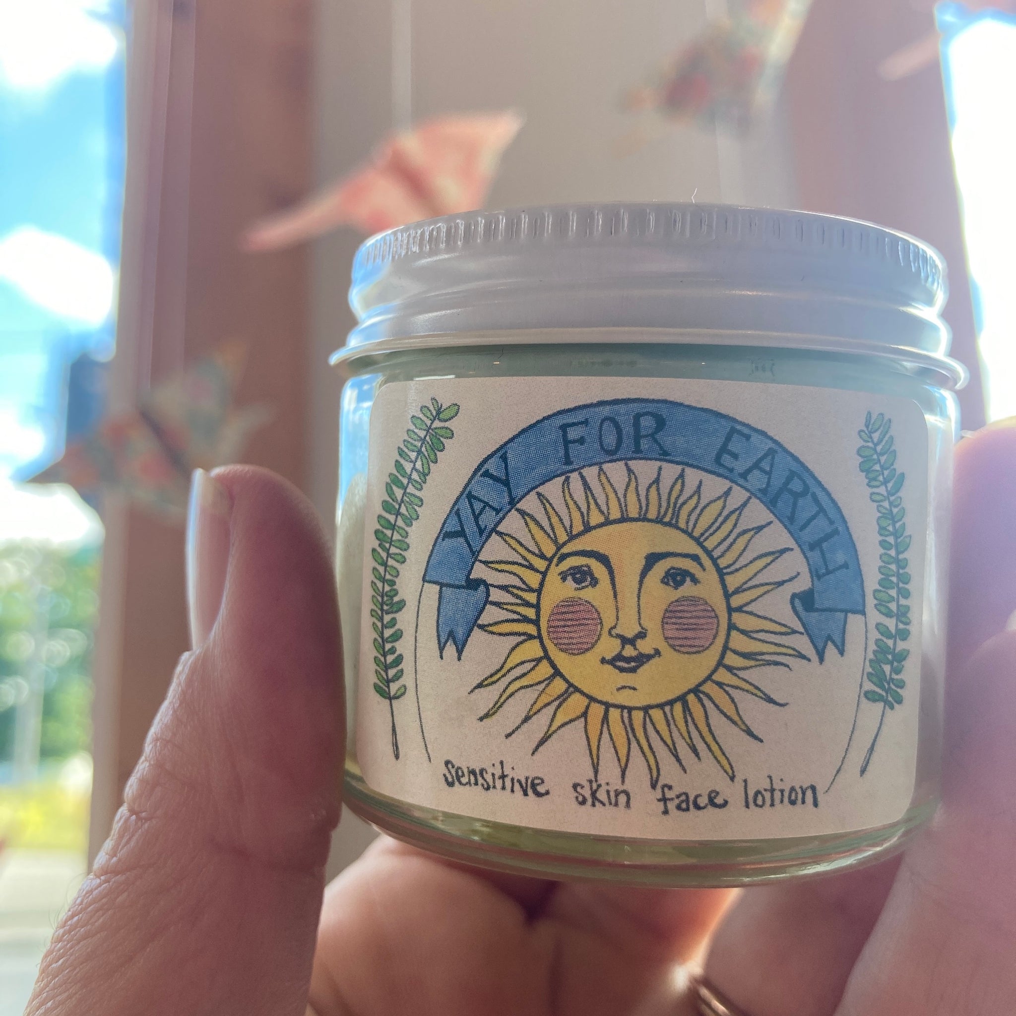 YAY FOR EARTH | Sensitive Skin Face Lotion – Pink Moon Goods