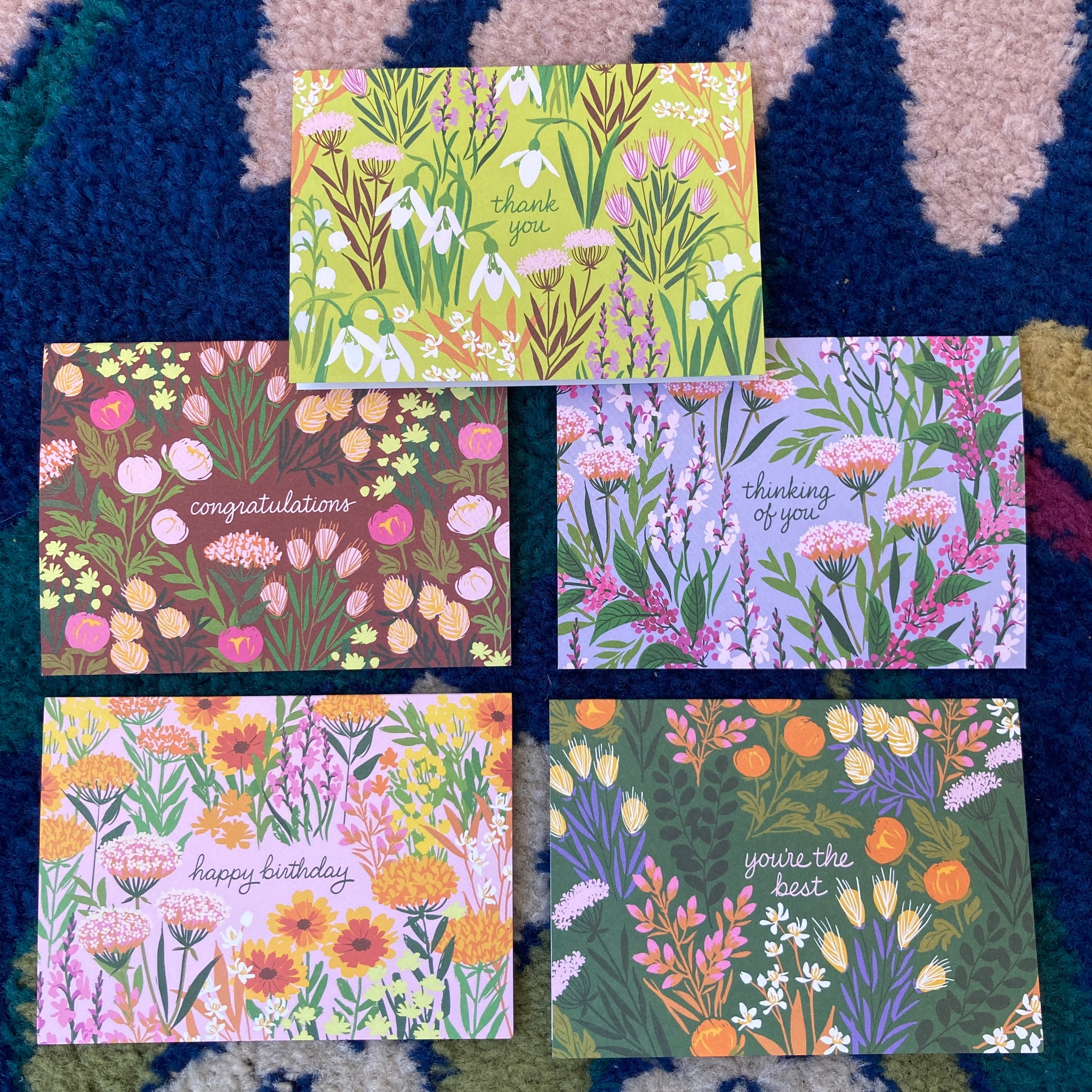 Assorted Botanical Note Cards | Boxed Set