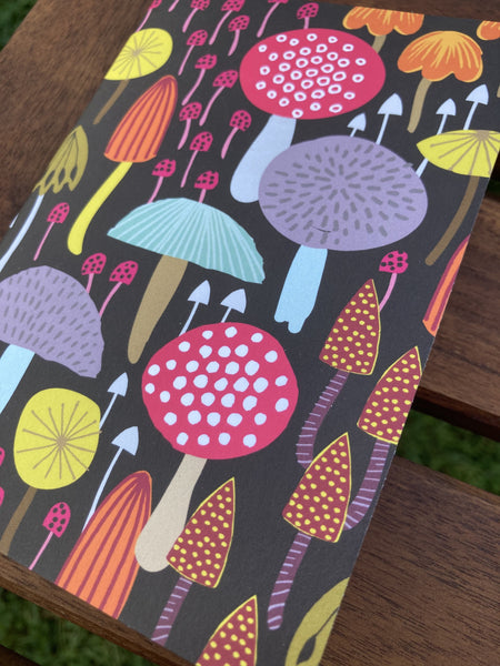 Toadstools A6 Notebook