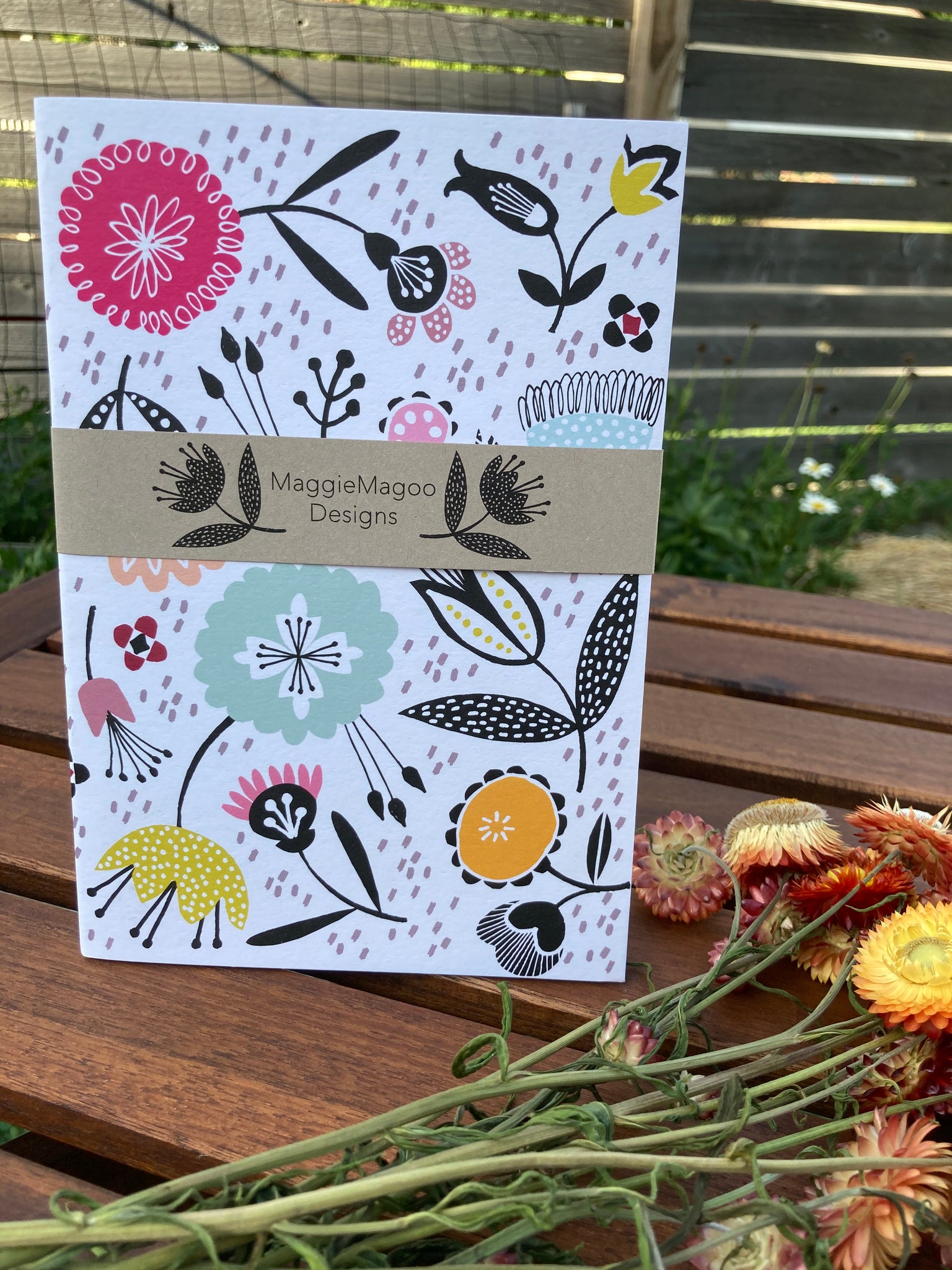 Multi Floral A5 Notebook