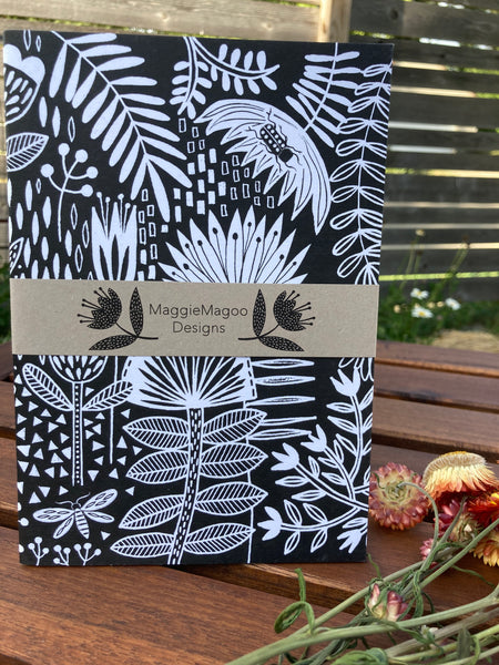Folk Floral A5 Notebook