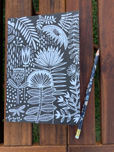 Folk Floral A5 Notebook