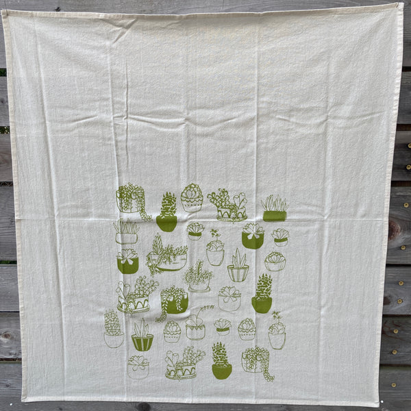 Succulent Kitchen Towel