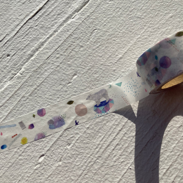 Shirokuma (White Bear) Washi Tape