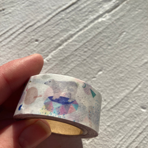 Shirokuma (White Bear) Washi Tape