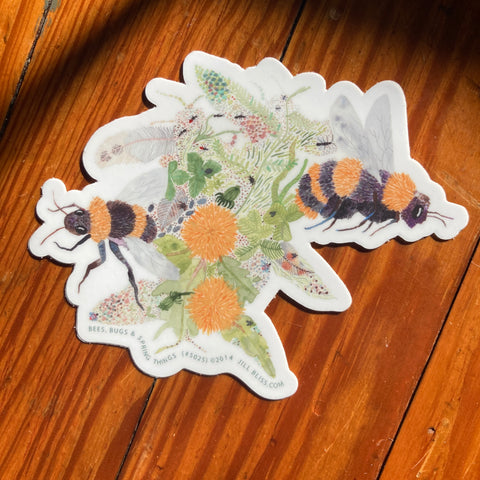 Bees, Bugs, and Spring Things Sticker