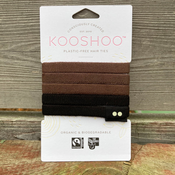 Kooshoo Plastic-Free Hair Ties