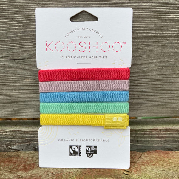 Kooshoo Plastic-Free Hair Ties