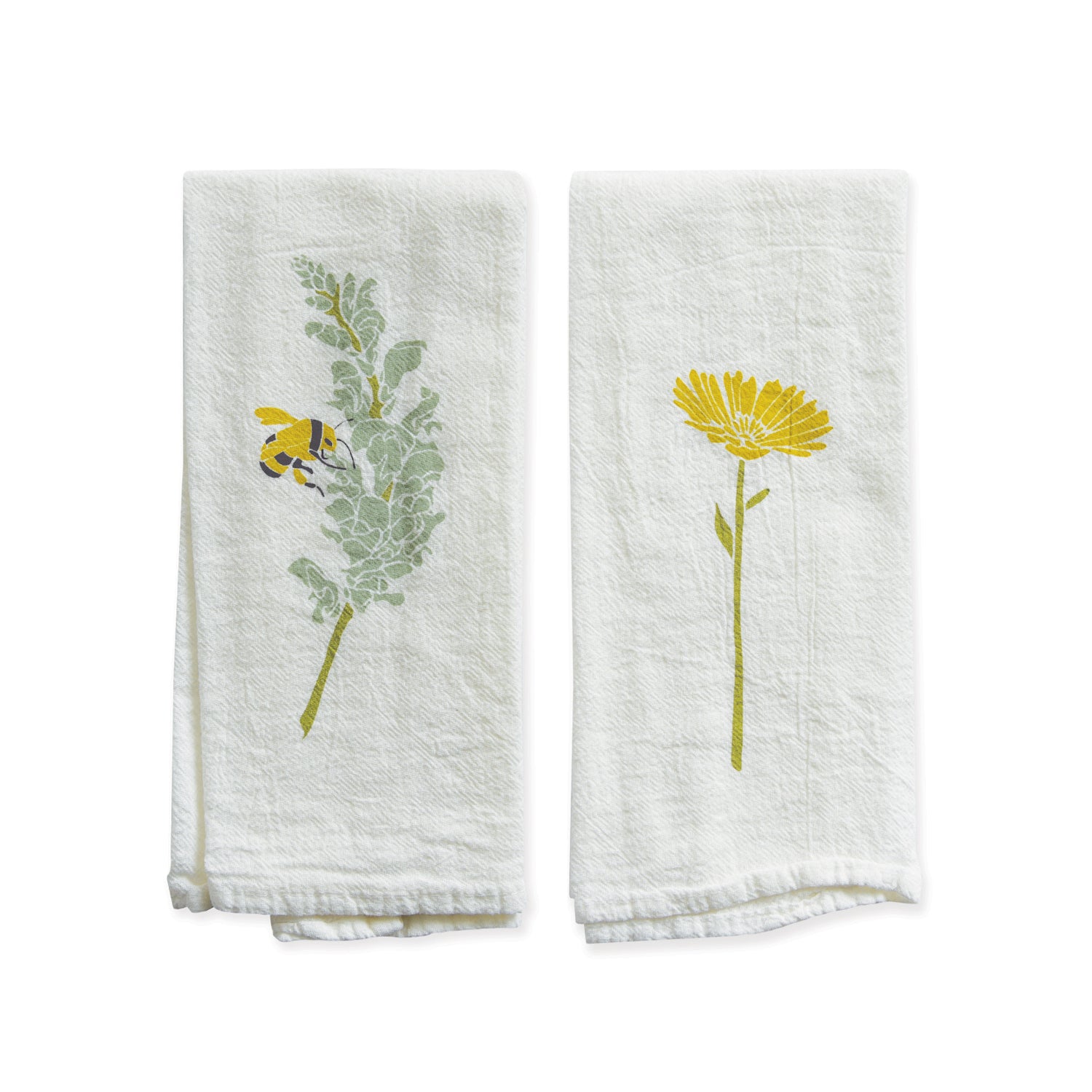 Snapdragon and Calendula Napkin | Single