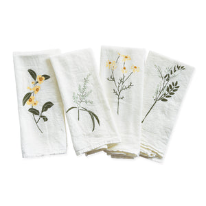 Herbal Tea Garden Napkins | Set of 4