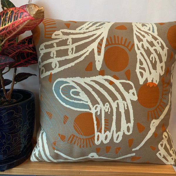 Luscious + Sturdy Pillow and Case | Handmade & Hand-printed