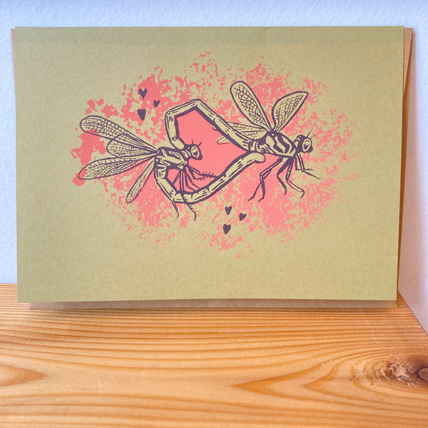 Dragonflies | Love Bugs Card