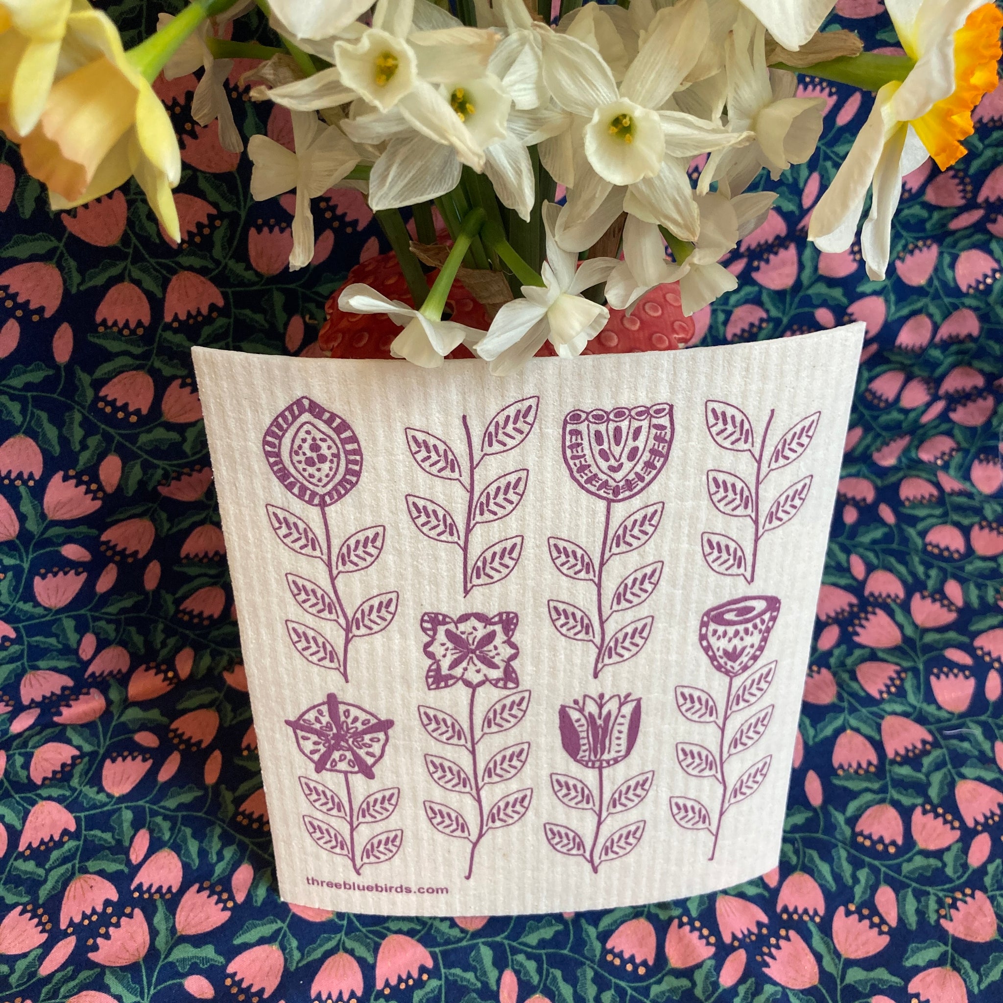 Garden Flowers  Collection | Swedish Dishcloth